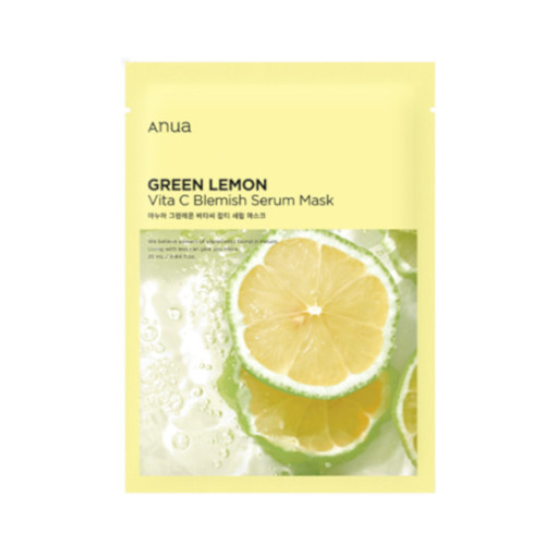 Anua Green Lemon Vita C Blemish Serum Mask 25ml