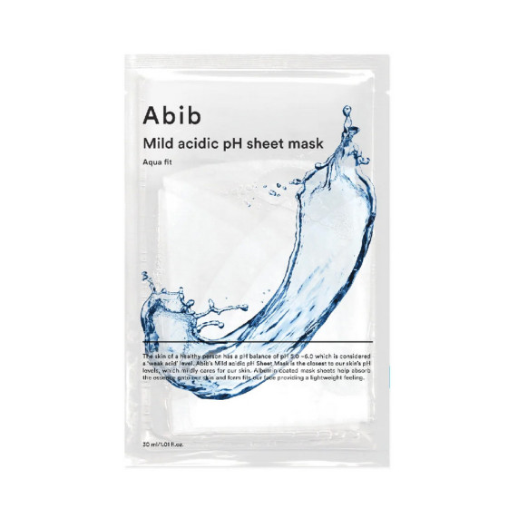 Abib Mild Acidic pH Sheet Mask Aqua Fit 30ml