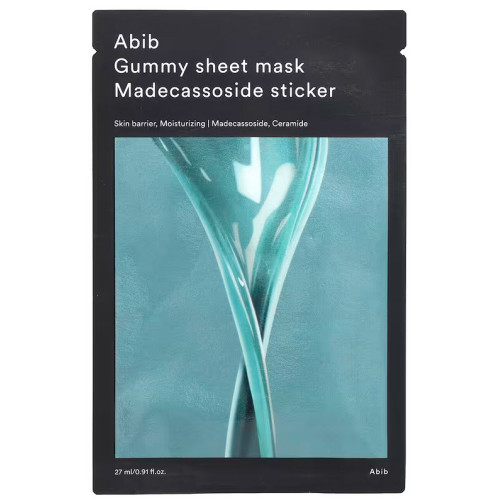 Abib Gummy Sheet Mask Madecassoside Sticker 27ml