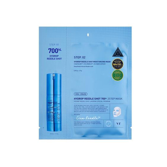 VT Cosmetics Hydrop Reedle Shot 700hL 2-Step Mask 1ks