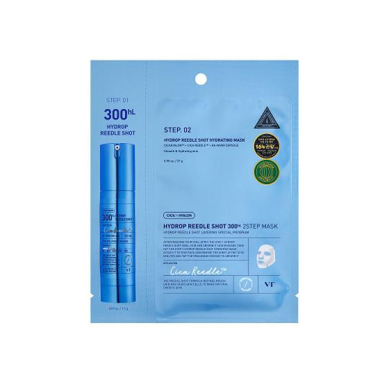 VT Cosmetics Hydrop Reedle Shot 300hL 2-Step Mask 1ks