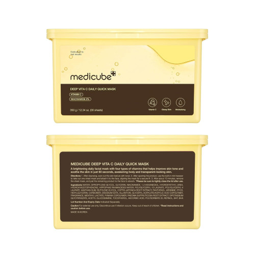 Medicube Deep Vita C Daily Quick Mask 30ks
