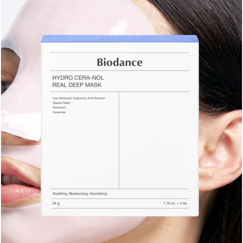 BIODANCE Hydro Cera-nol Real Deep Mask 4ea 136g