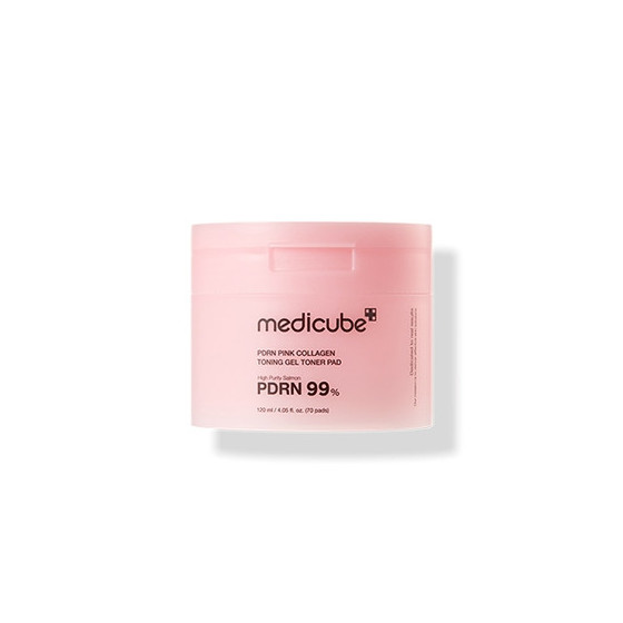 Medicube PDRN Pink Collagen Toning Gel Toner Pad 70ks
