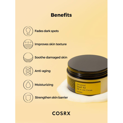 COSRX Advanced Snail 92 All In One Cream 100g