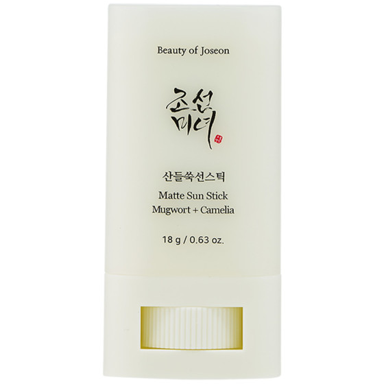 Beauty of Joseon Matte Sun Stick : Mugwort + Camelia 18g