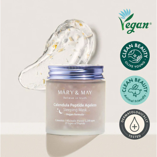 Mary & May Calendula Peptide Ageless Sleeping Mask 110g