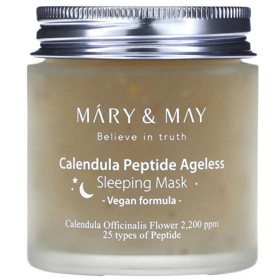Mary & May Calendula Peptide Ageless Sleeping Mask 110g