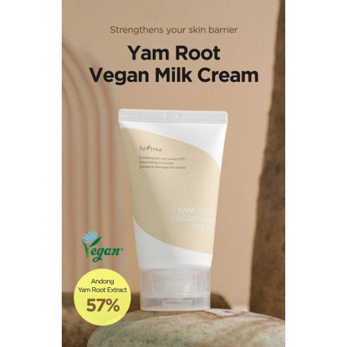 Isntree Yam Root Vegan Milk Cream 80ml